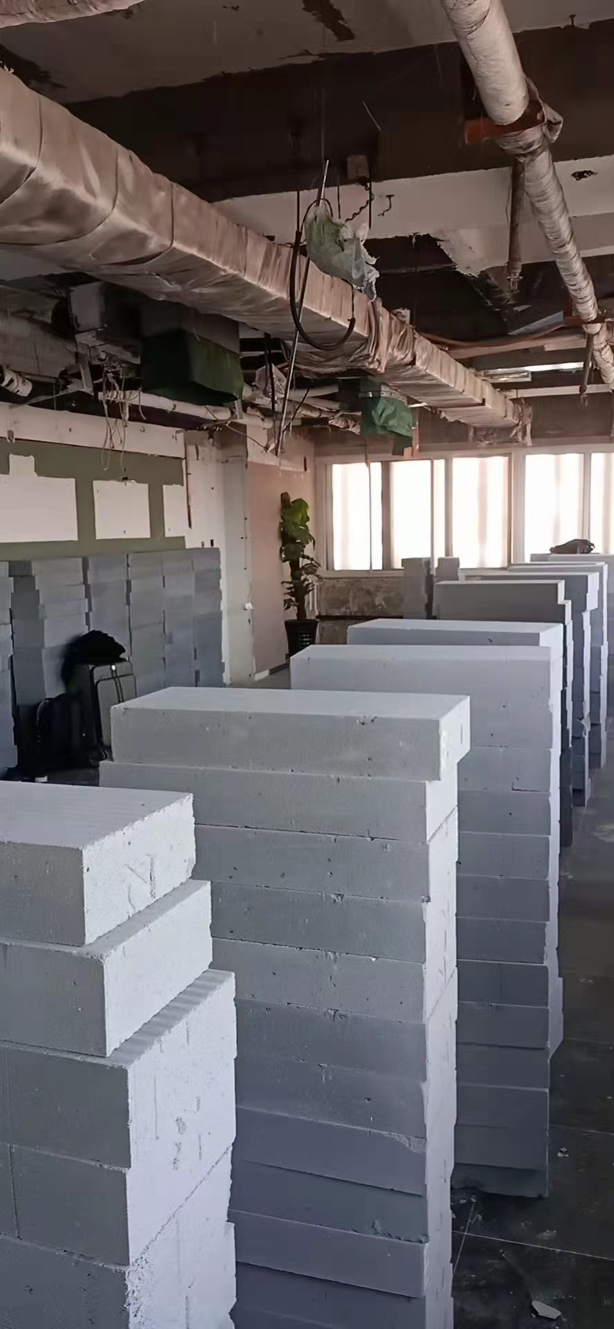 轻质砖隔墙细节展示